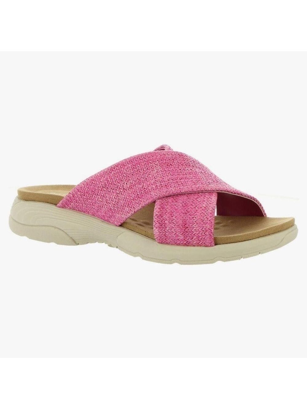 Easy Spirit Taite 2 Pink Slip On Comfort Slide Sandal - NWT